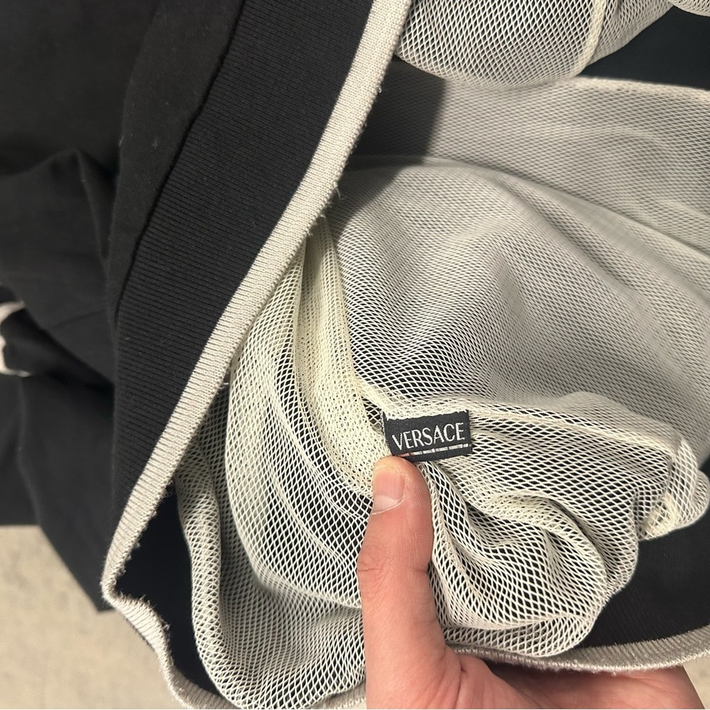 Vintage Versace Sport Black Silver Jacket - Picture 10 of 11